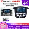 X-REAKO Car Video Player for  Toyota Innova 2007-2010 GPS Navigation Built-in Dsp Carplay Autoradio Android Head Unit