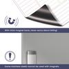 Magnetic Weekly Calendar Whiteboard for Fridge, Refrigerator Dry Erase Weekly White Board, Includes Magnetic Weekly Planner for Fridge with 2 List