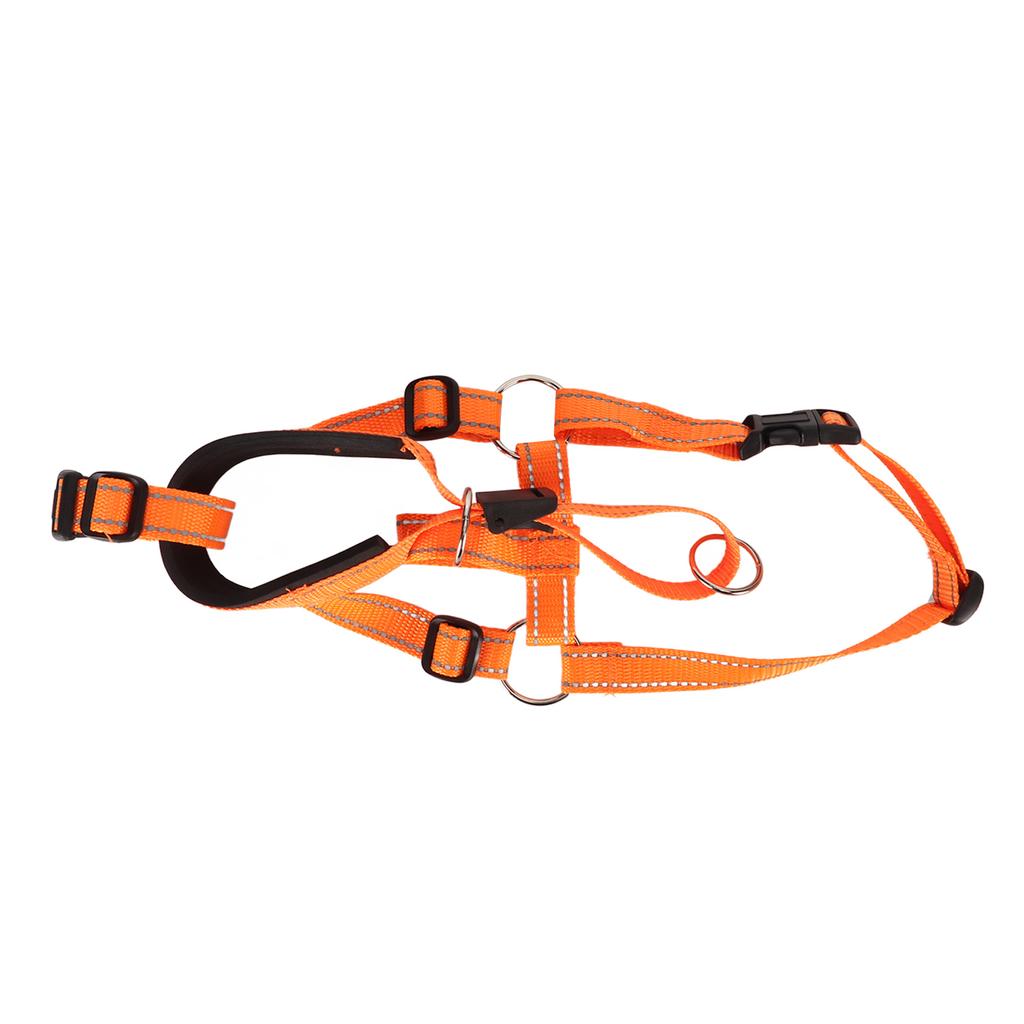Headcollar Dog Muzzle Adjustable Prevent Biting Barking Breathable Nylon Dog Mouth Guard for