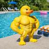 Defined Legs Muscle duck figurine Defined Arms Muscular Duck Statue  Table Ornaments