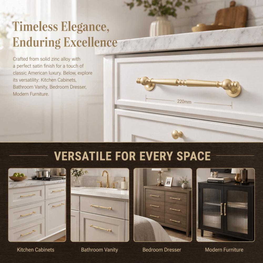 Premium Hardware Furniture Drawer Pulls Zinc Alloy Door Pull Handles  For Shoe Cabinets