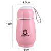 Edelstahl Mini Pinguin Thermobecher Thermoskanne Vakuumflasche Sportbecher