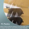 WOOGA Motorcycle Windshield Windshield Screen Panel Spoiler for Honda CBR400R CBR500R CBR 400R CBR 500R 2019 2020 2021 2022 2023 2024 Easy To Install
