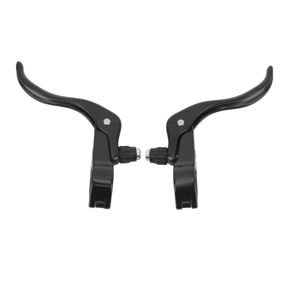 1 Pair Ergonomic Bike Brake Lever Aluminum Alloy Bike Brake Level Handles  Bike Handlebar Accessory