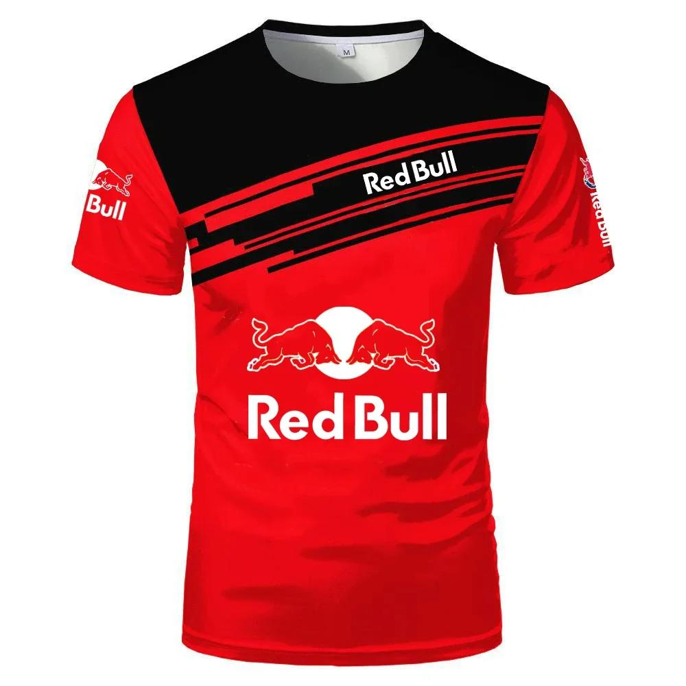 Red Bull Racing Team Bekleidung F1 Formelrennen T-Shirt Herren Motorrad Off-Road Fahren Trainingsshirt