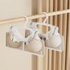 2Pcs Bra Display Hangers Space Saving Stackable Hangers Underwear Drying Rack For Bedroom Shop Closet Bra Underwear Clothes