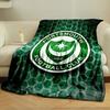 Portsmouth FC Green Blanket for All Seasons Blanket Lunch Break Throw Gift