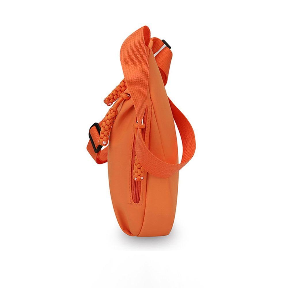 Fashion Large Capacity Women's Crossbody Bag Multi-layered Solid Color Shoulder Bag Simple Dumpling Bag Outdoor