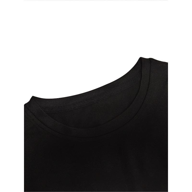 European Size Men's short-sleeved T-shirt , casual sports regular T-shirt top spring and summer, as a gift