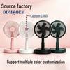 Portable Folding USB Electric Fan for Dorm, Office & Outdoors