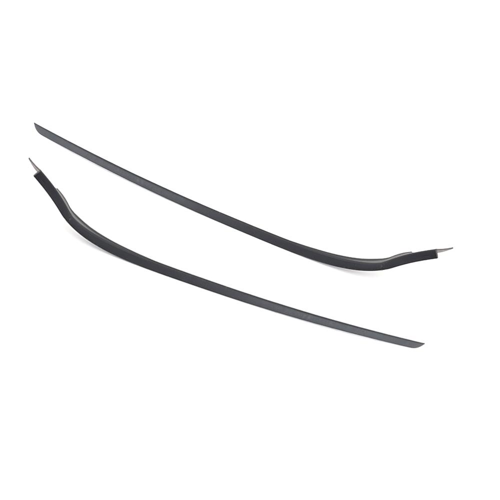 

2 шт., резиновый уплотнитель для лобового стекла автомобиля, боковая твердая резина для Ford Fiesta 2011-2019, наружная часть, AE8Z5403137B