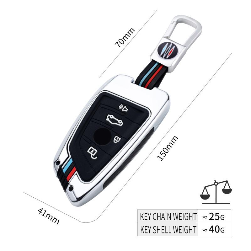 AYCCV1 Car Key Case Cover for BMW X1 X3 X4 X5 F15 X6 F16 G30 7 Series G11 F48 F39 520 525 F30 118i 218i 320i Car Interior Accessories