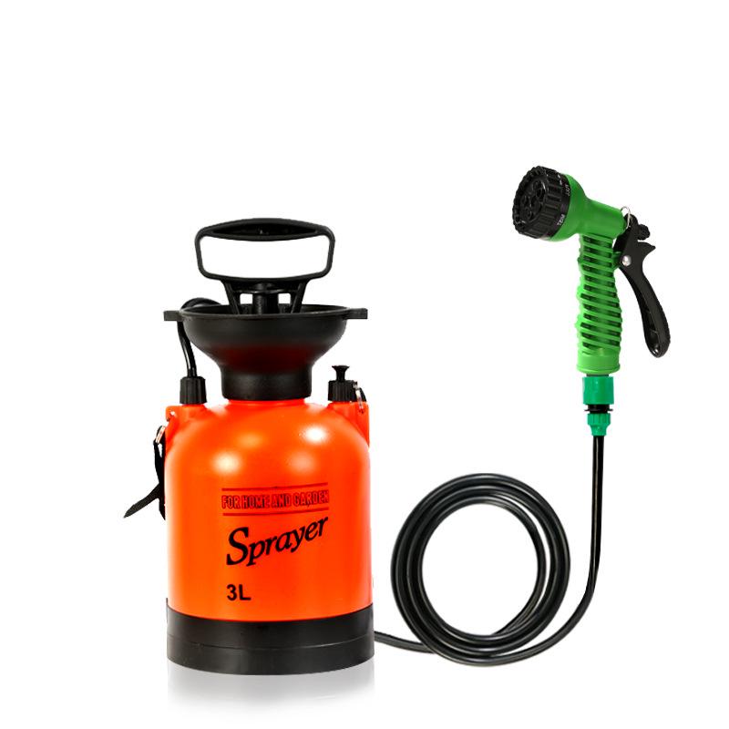 5L Portable Outdoor Camping Shower & Multifunctional Sprayer for Bathing, Plant Watering, and Car Washing
