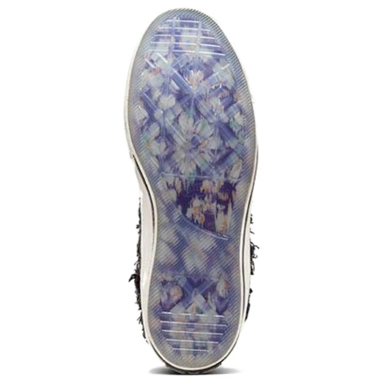 ISABEL MARANT x Converse Chuck 70 bequem und vielseitig rutschfest und verschleißfest High-Top Skate-Schuhe Unisex Schwarz