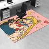 Sailor Moon Office Chair Mat Sailor Moon Home Decor, Sailor Moon Sofa Rug, Sailor Moon Office Carpet, Sailor Moon Gift for Fans