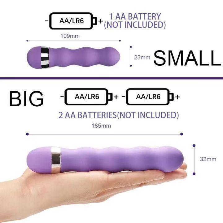 King Kong Threaded Vibrator for Women - Massage & AV Stick Adult Toy