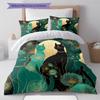 Cartoon Pattern Bedding Quilt Set Quilt Cover Pillowcase Home Decoration Birthday Gift (1 * duvet cover + 2 * pillowcase, without core)