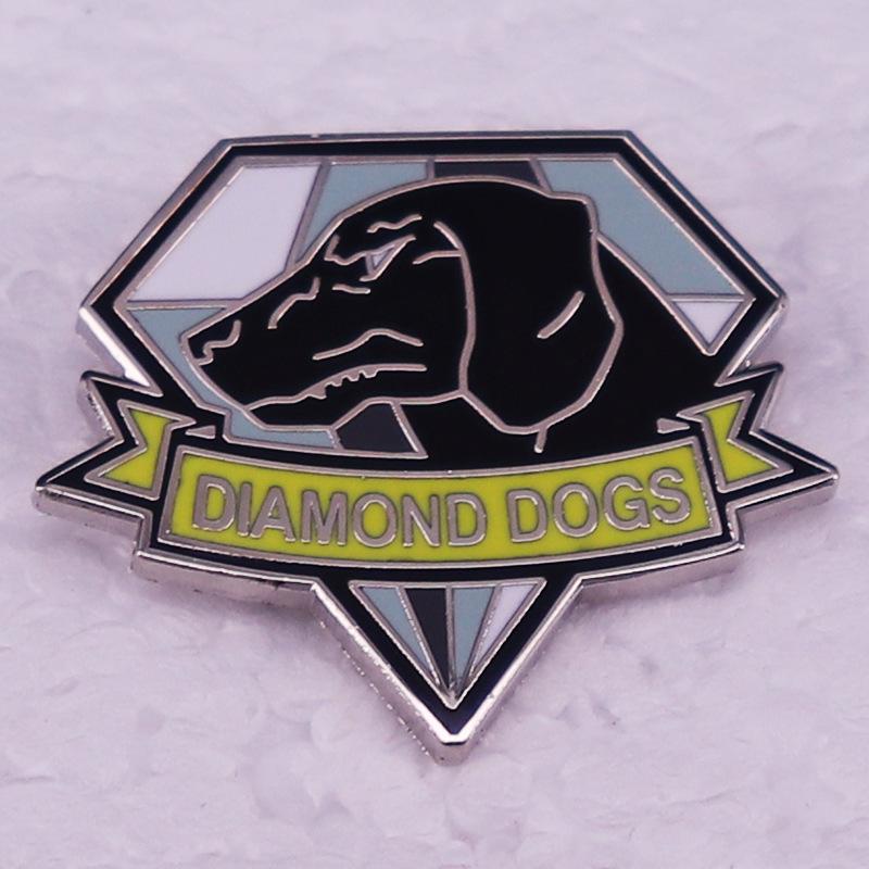 Metal Gear Series Diamond Dogs Badge Ornament