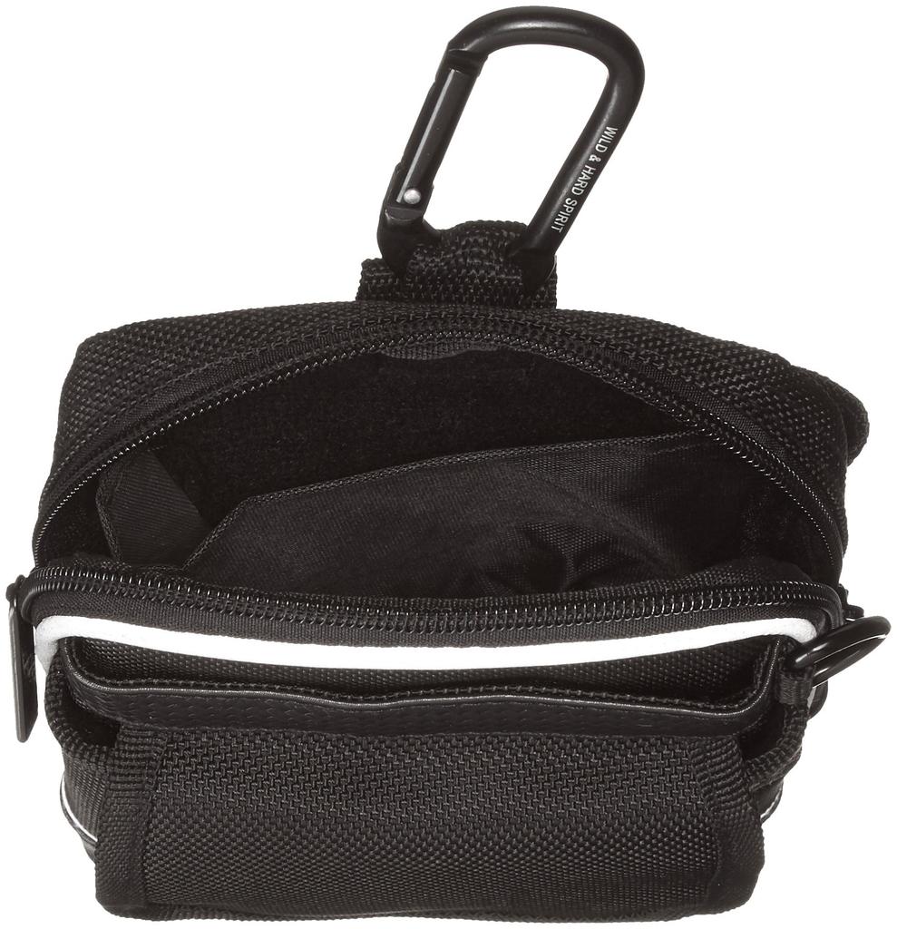 Small Item Case with Reflective Black [Bouken Club] RF-104 Pouch, Lines,