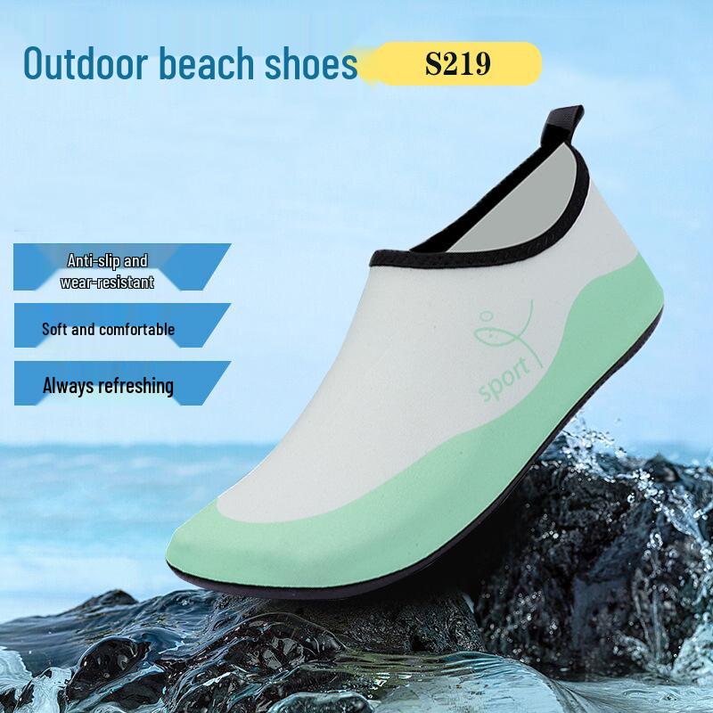 Non-Slip Quick-Dry Beach Shoes for Swimming, Diving, Snorkeling - Soft Sole Water Shoes for Men & Women