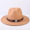 Popular European and American Classic Simple Flat-brimmed Top Hat Men's and Women's Fashionable and Elegant Versatile Jazz Hat Top Hat