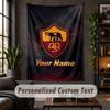 Wall Tapestry AS Roma Print Custom Name Text Wall Hanging Home Decor