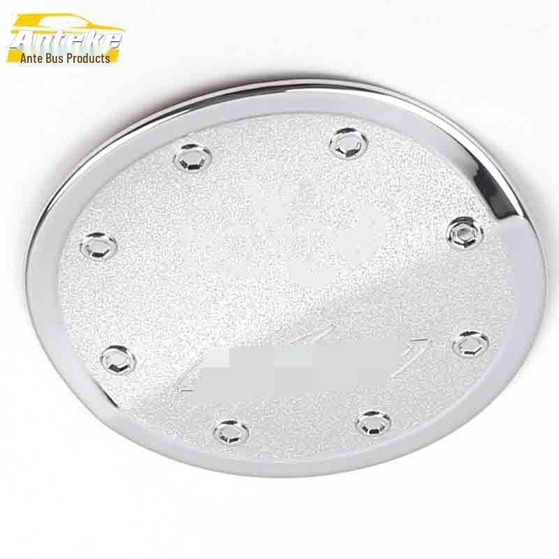 CX70 Electroplated Fuel Filler Cap Protective Sticker - Anti-Scratch Decorative Sequin for Fuel Tank Cap