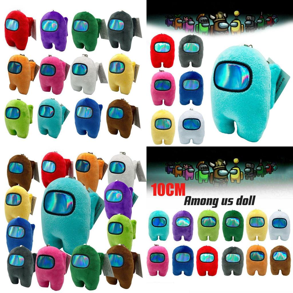 Colorful Among Us Plush Soft Stuffed Toys Doll Perfect For Kids Birthday Gift