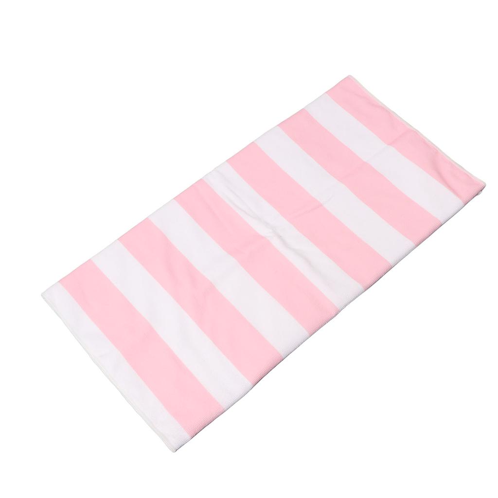 Microfiber Beach Towel Stripe Fast Drying Soft Super Absorbent Sand Beach Towel 59.1 X 29.5in