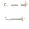 Electric Fence Gate Handles Insulated Heavy Duty PP Iron Construction Spring Assistance for Garden Fence Metal Outdoor Gates
