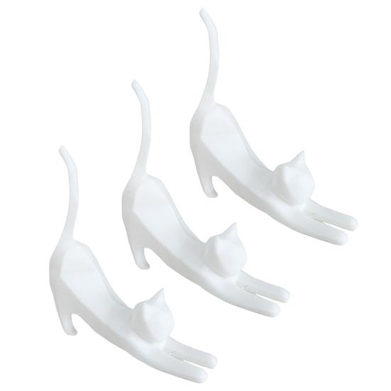 1/2/3Pcs Lifelike Cat Sculpture 3D Printed Handcrafted Simulation Cat Ornament Party Home Decoration Cat Lover Gift