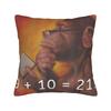 Thinking Monkey Meme  Pillowcases Accessories Soft Cushion Cover Gift  Throw Pillow Case Cover Bedroom Multiple Sizes