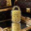 2026 Year of the Horse 999 Pure Gold Coin Keychain Pendant