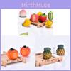 Cute And Creative Resin Miniature Fruits For Diy Crafting And Decorating