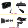 Motorcycle DVR Dual Recording And Split Screen Display Motorcycle DVR Support Tire Pressure Sensor
