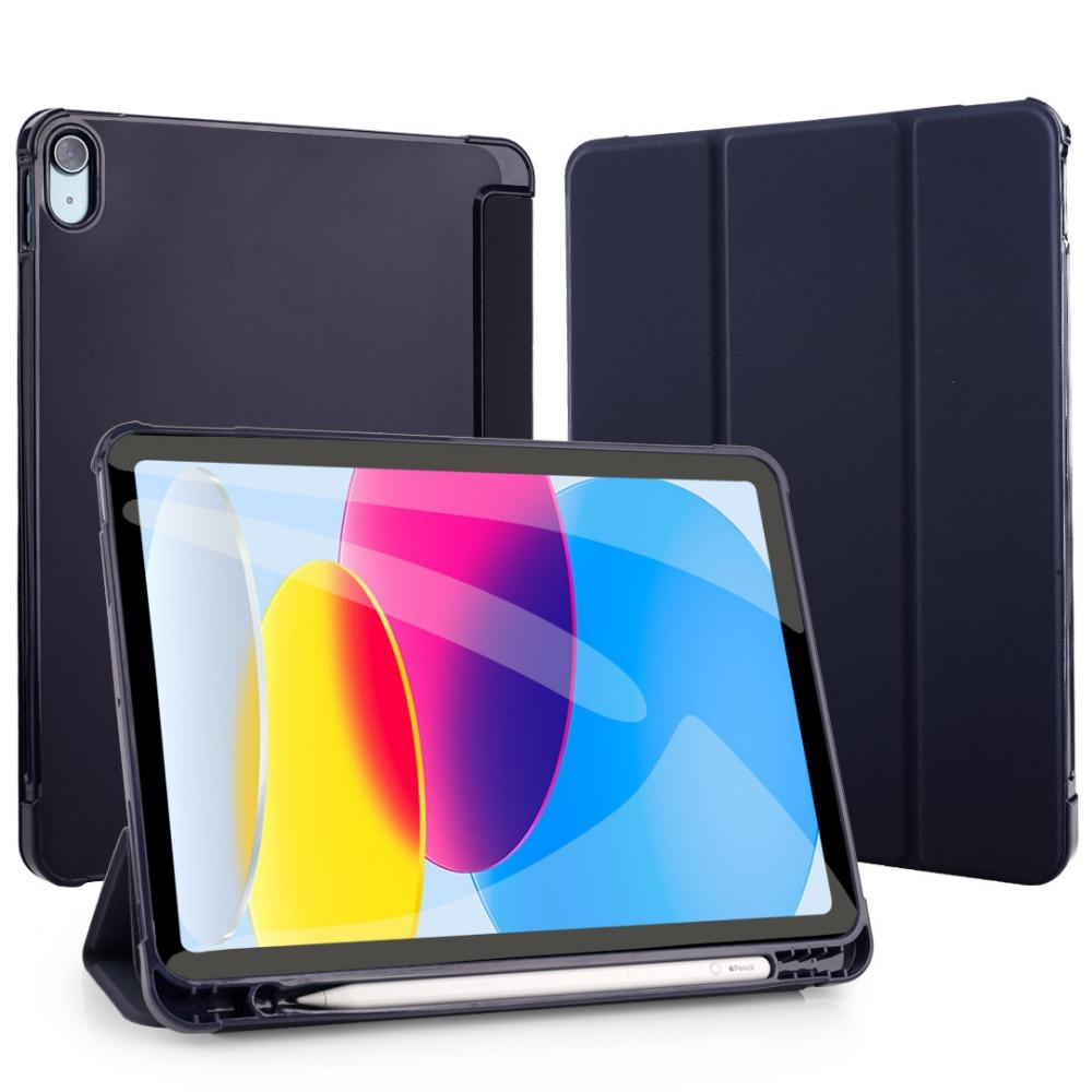 10.2 Inch iPad Air 4 5 Pro 11 Mini 6 Tablet Case Shockproof Cover with Pencil Slot Premium Leather Sleeve