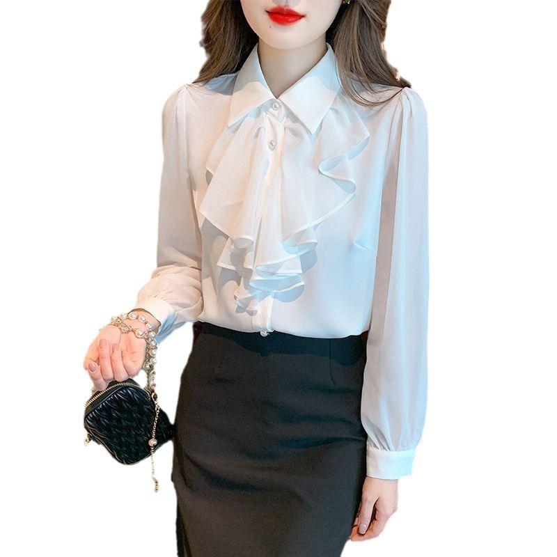 2024 Women's French Chic Spring Blouse: Unique & Stylish Design