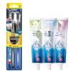 Oral Care Bundle: Black Tea Toothbrushes (2) & 3D White Toothpastes (3)