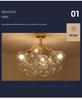 Nordic Romantic Bubble Lamp - Creative Glass Pendant for Children's Room, Living Room, or Restaurant.