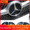 Car Sticker For AMG 3D ABS Logo The Front Grille Star Logo Badge Mirror Bottom for Mercedes-Benz for Mercedes-Benz W177
