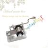 Favor Kids Craft Birthday Xmas Gift Hand Cranked Music Box Christmas Song Decor Collectibles