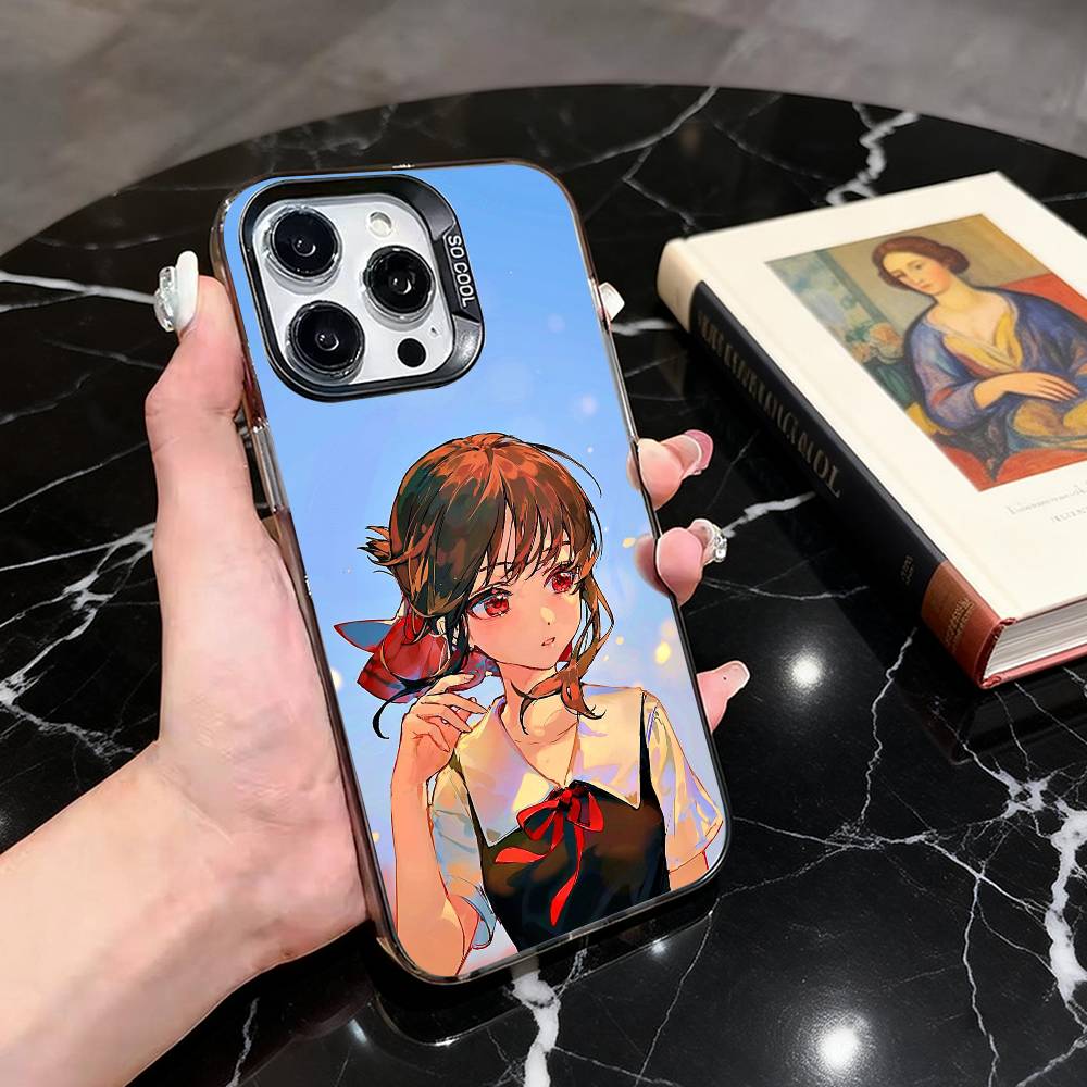 Kaguya Shinomiya Phone Case For iPhone 17,16,15,14,13,12,11 Plus,Pro Max,XS,Colorful Silver Black Cover