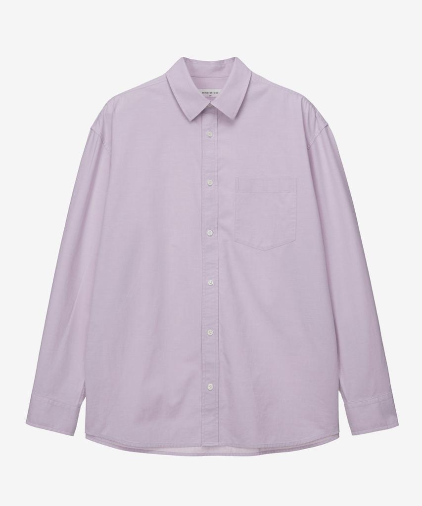 MINDBRIDGE [2 ks][Celodenné] Oversized košeľa Oxford - 11 farieb Myws0120 (Typ)