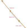 Wholesale 10pcs/lot Width 1.5mm 2mm Tiny Beaded Chain Stainless Steel Link Chain for Necklaces Bracelets Foot Jewelry