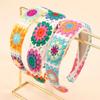 NEW Knitted Headband Bohemian Style Summer Seaside Vacation Handmade Head Band Hair Accessories for Women Girls