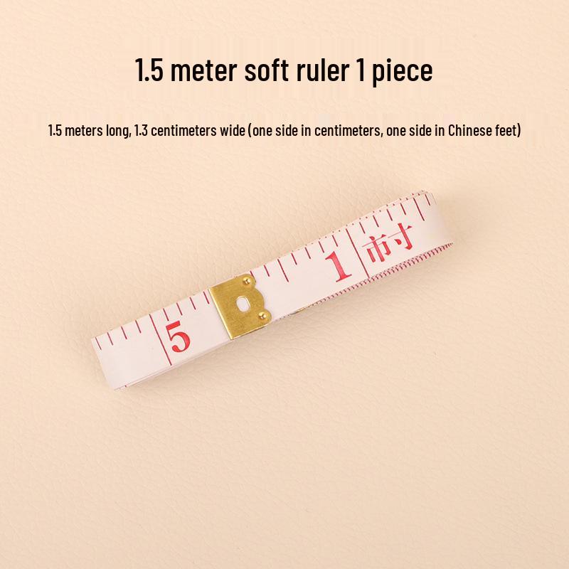 

1,5 м Потовщена М яка Вимірювальна Стрічка для Обхвату Грудей, Талії, Стегон, Ноги та Руки