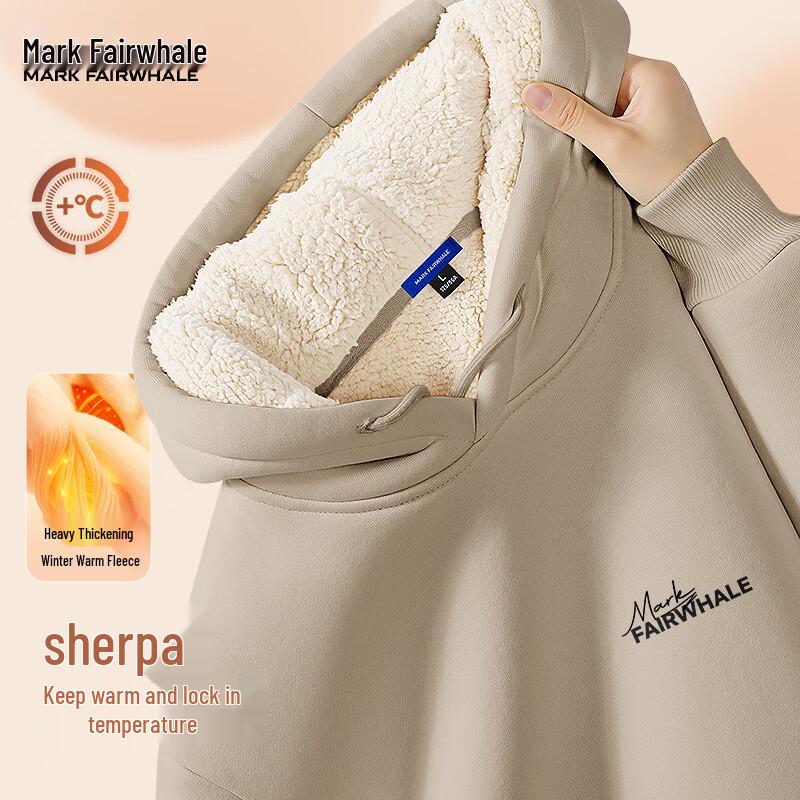 Mark Fairwhale Men s Heavyweight Fleece Lined Hoodie 3XL