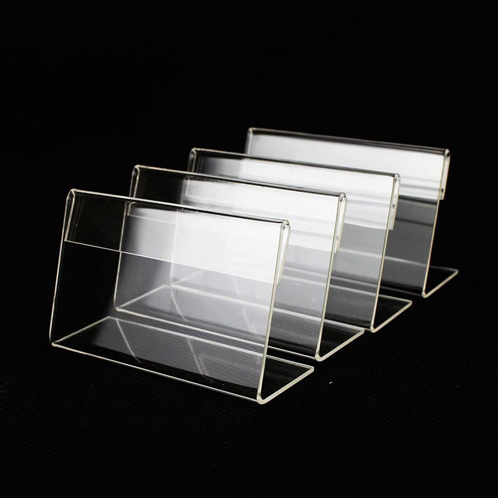 50pcs Card Display Holder Stand Holder Display Stand Storage Case 50pcs 7cm X 4cm