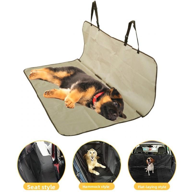 Vehicle Dog Seat Cushion Waterproof Collapsible Seat Pad Travel Supplies Comfort