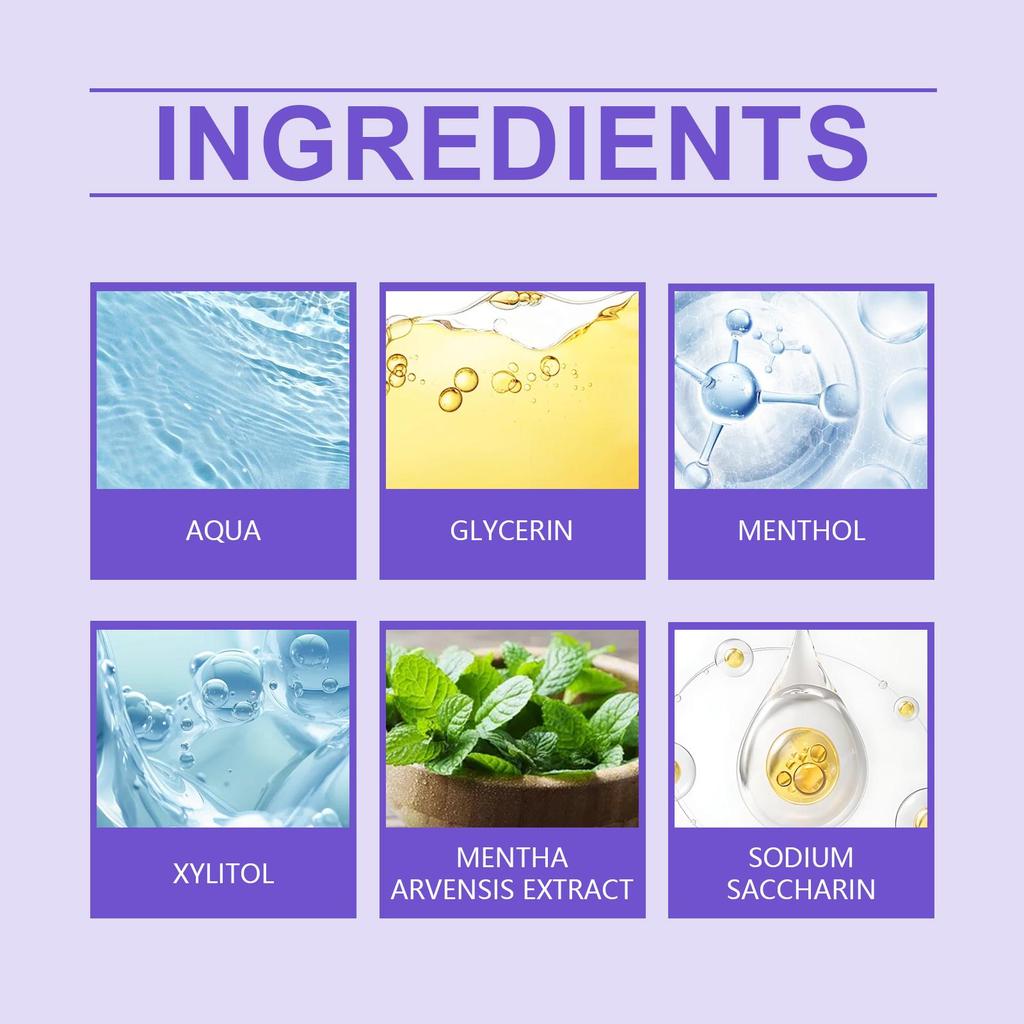 Oralhoe Fresh Mouth Spray Fresh, refreshing and long-lasting portable and convenient to reduce oral odor cleaning